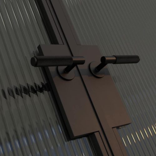 steel door handles